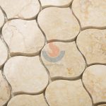 Egypt Gold Beige Giallo Atlantide Marble Arabesque Backsplash Bathroom Wall Tile -