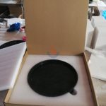 Dark Green Marble Round Tray -