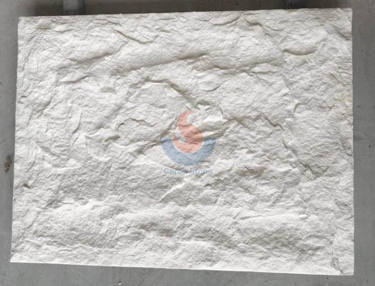 Rock Face White Limestone Wall Cladding