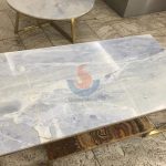 Light Blue Marble Table Top -