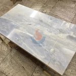 Light Blue Marble Table Top -