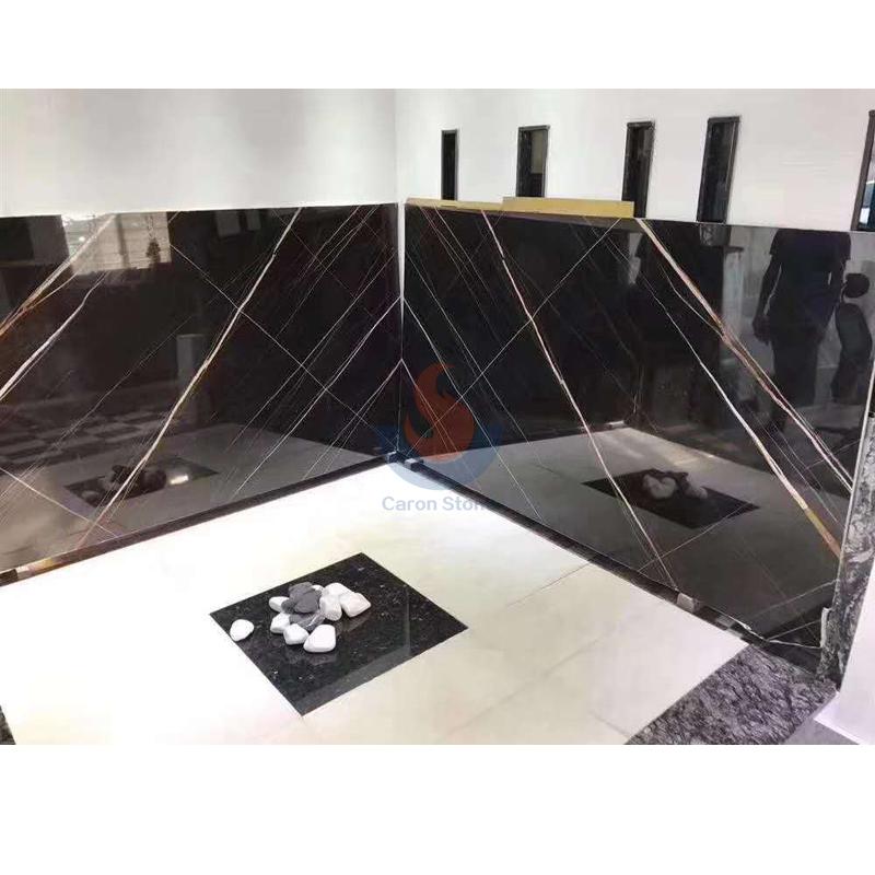 Sahara Noir Marble Slab