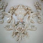 Marble Ornament Carving Flowers -