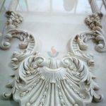 Marble Ornament Carving Flowers -