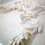 Marble Ornament Carving Flowers -
