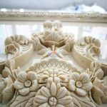 Marble Ornament Carving Flowers -