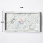 Marble Square Tray -