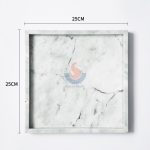 Marble Square Tray -