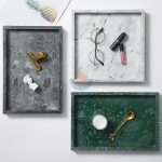 Marble Square Tray -