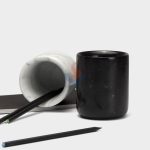 Marble Make Up Brush Holder -