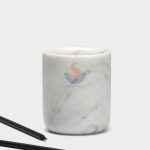 Marble Make Up Brush Holder -