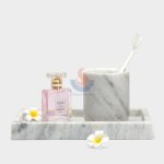 Marble Make Up Brush Holder -
