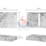 Marble Soap Dish Bathroom Accessories -
