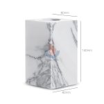 Marble Bookends With Pencil Holder -