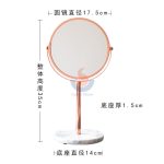 Free Standing Marble Vanity Mirror/ Free Standing Vanity Mirror With Marble Base -