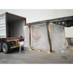 Split Face Rust Yellow Sunset Granite Stone Wall Cladding Stone -