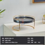 Marble Desktop Cosmetics Jewelry Storage Rack Perfume Lipstick Make Up Organizer Box Dessert Cake Display Stand -