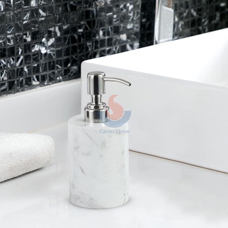 White Marble Resin Lotion