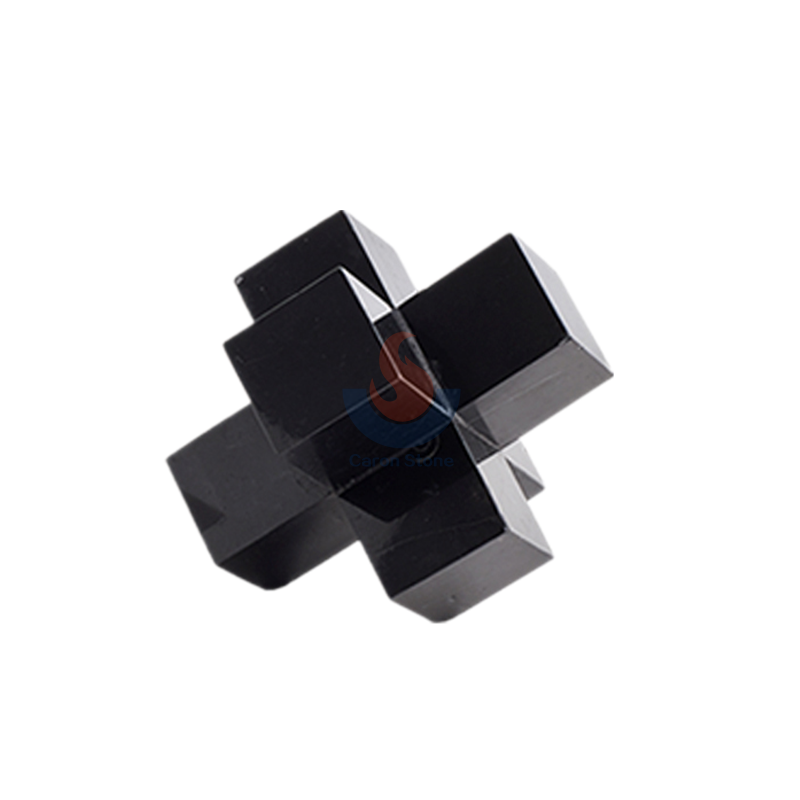 Black Decorative Marble Cross