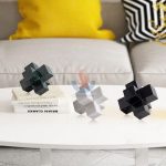 Green Decorative Marble Cross -
