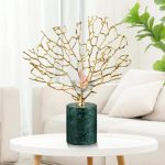 Green Mable Home Table Decorations -