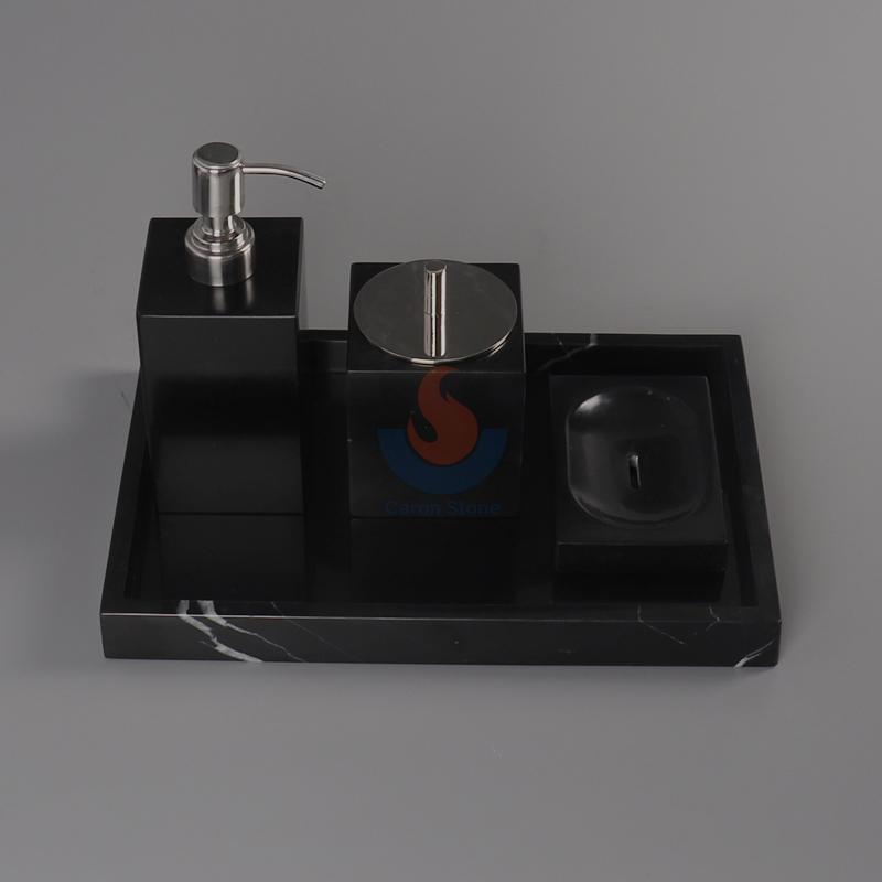 Black Marble Bathroom Suite Bath Collection