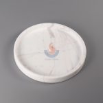 White Natural Real Marble Stone Bath Accessories -