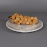 White French Kitchen Marble Fruit Plate -