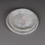 White French Kitchen Marble Fruit Plate -