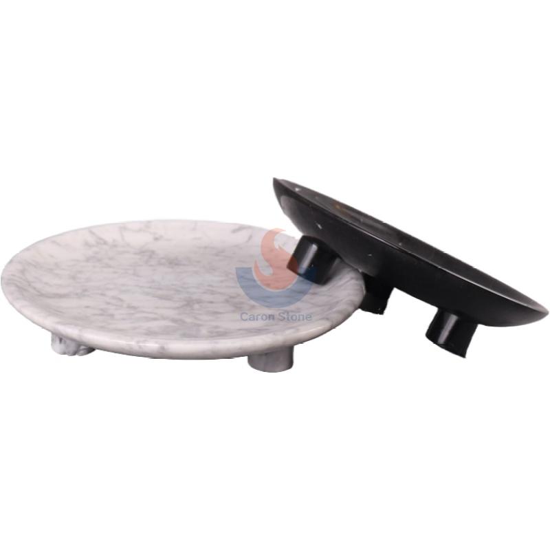 White Marble Fruit Plate Fruit Bowl