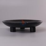 Black Marble Fruit Plate Marble Fruit Tray -