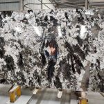 Swiss Alps Granite Slabs, Brazil White Granite -