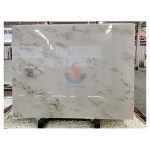 Interior Stone Floor Polish Snow White Marble White -