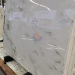 Interior Stone Floor Polish Snow White Marble White -
