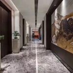 Brown Marble Ice Flake Marble Customized Stone Tile For Floor And Wall -