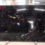 Brazilian Black Sea Wave Titanium Granite Cosmic Black Granite -
