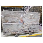 Brazilian Cristallo Tiffany Quartzite Green Exotic Quartzite Slabs -