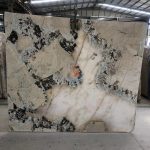 Factory Direct Low Price Luxury Marble Patagonia Marble Granite Slab Translucent Pandora Quarzite White Onyx -
