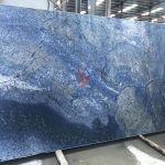 Natural Stone High Polished Blue Bahia Granite Quarzite -