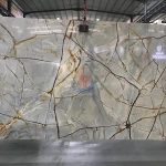Brazil Blue Roma Impression Deep Blue Quartzite Quartzite Slab -