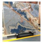 Blue Onyx Marble Stone Slab And Tile For Wall And Floor Contruction Decoration -
