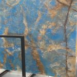 Blue Onyx Marble Stone Slab And Tile For Wall And Floor Contruction Decoration -