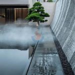Large Outdoor Waterwall Stone Carved Black Granite Water Stone Fountains -
