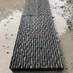 Large Outdoor Waterwall Stone Carved Black Granite Water Stone Fountains -