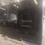 Nero Marquina Pure Black Marble Tile With Good Quality -