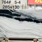 Panda White Marble Bookmatch Slab Wall Shower Flooring -