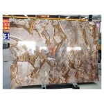 Exclusive Golden Luxury Marble Stone For Background And Countertop -