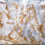 Exclusive Golden Luxury Marble Stone For Background And Countertop -