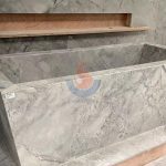 Natural Brazilian Extra Super White Calacatta Quartzite Slab Stone -