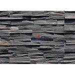 Black Manufactured Stone Veneer -
